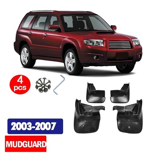 Garde-Boue Voiture Subaru Forester SG 2003-2007 Bavettes Accessoires