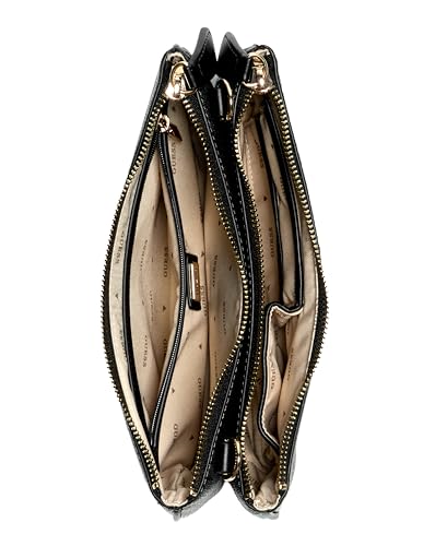 Image of GUESS Sarai Logo 3 Compartment Crossbody