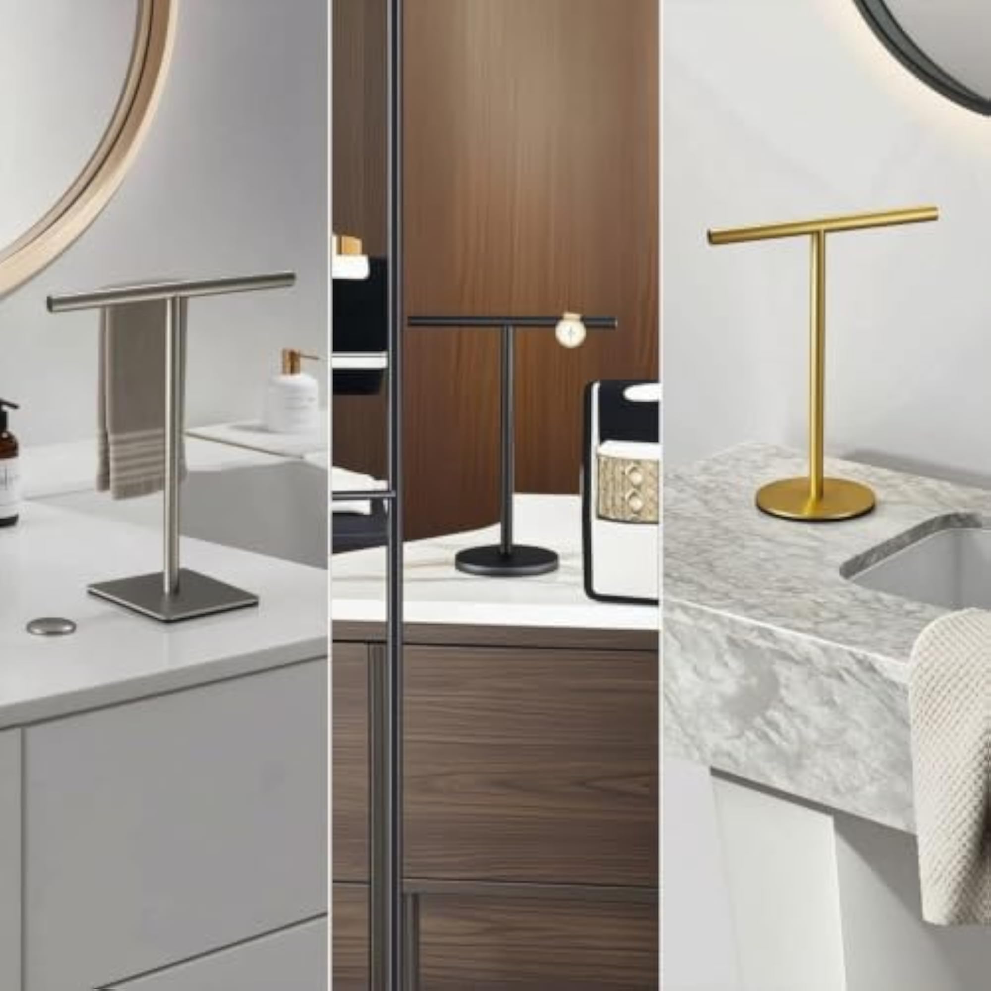 Rustproof Stainless Steel Freestanding Hand Towel Rack