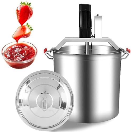 Mélangeur de nourriture commercial - Machine à mélanger automatique en acier inoxydable pour assaisonnement Hot Pot, vitesse réglable pour restaurants et restauration, équipement de cuisine efficace