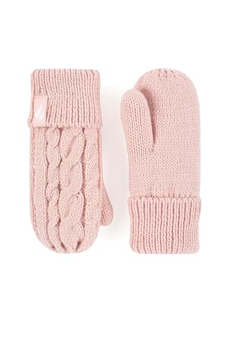 HEAT HOLDERS Girls Glacier Peak Mitten Oatmeal/Girls 2-6X4