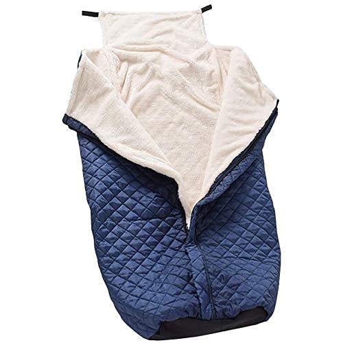 Zipper Wheelchair Cosies Warmer Cover Blanket for Lower Body - Legs/Feet - Perfect for Any Season, Especially Winter - Blue