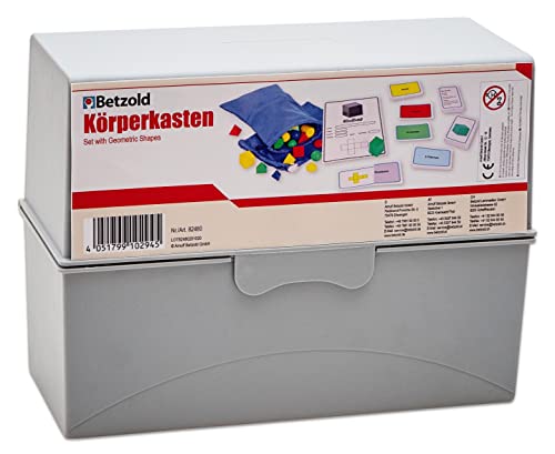 Betzold Geometrie-Körper-Kasten - 40 geometrische Körper