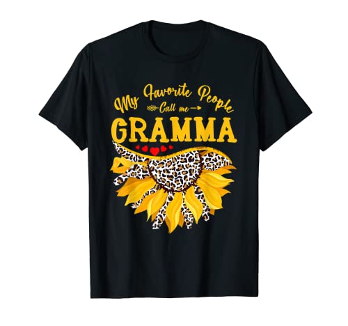 Chemise My Favorite People Call Me Gramma T-Shirt