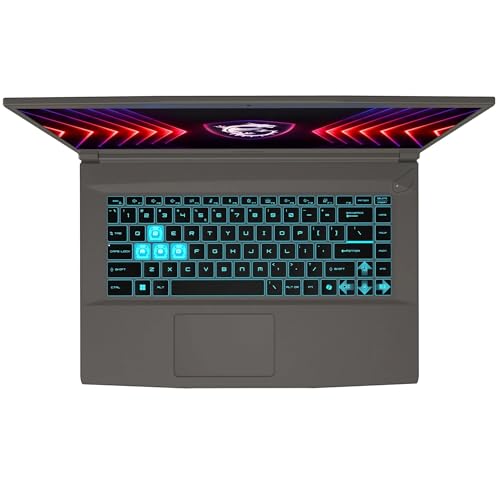 Image of MSI Thin 15.6 inch 144Hz Gaming Laptop - Intel Core i5-12450H NVIDIA GeForce RTX 3050 8GB DDR4 512GB SSD Gray