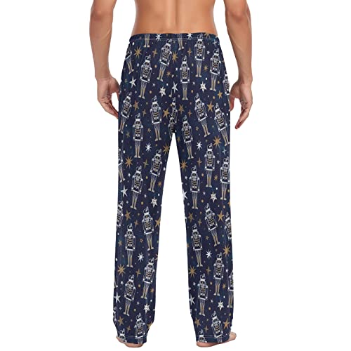 Ollabaky Men's Pajama Pants Pjs Bottoms with Pockets Sleepwear Lounge Pants for Men2