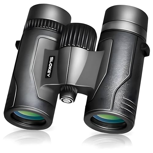 8x32 Compact Binoculars for Adults - Best Bird Watching Binoculars 2020 - Lightweight and Sharp Optics for Hours of Bright, Clear Bird Watching - Extra Wide Field of View