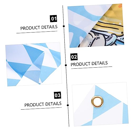 Didiseaon 2 Pçs Pano Pano De Fundo Festival Cervejas Foto Cheers Bávaro Para Caneca Guirlanda Fotogr