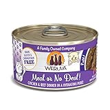 Weruva Classic Cat Paté, Meal or No Deal! with Chicken & Beef, 3oz Can (Pack of 12)