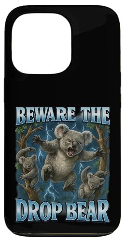 Beware the Drop Bear Funny Australia �X�}�z�P�[�X iPhone 13 Pro �p