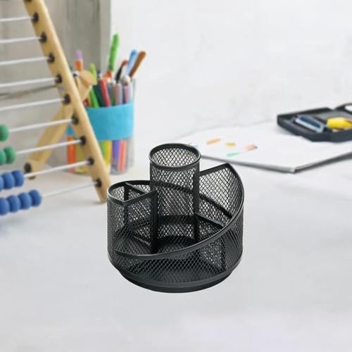 Organisateur de bureau rotatif 360 Harilla à 5 compartiments