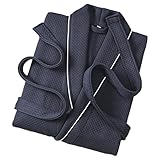 Super-comodidad y diseño extra-blando: 100%. Robas de algodón para hombres de manga larga liviana suave knit para hombre baño ropa de baño de noche masculina ropa de dormir que es excelente para el desgaste de vacaciones o durante todo el año