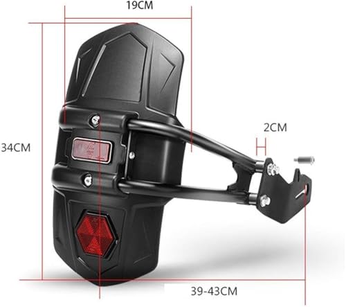 Garde-Boue de Moto CB400 Anti-Projections avec Support Renforcé - 4