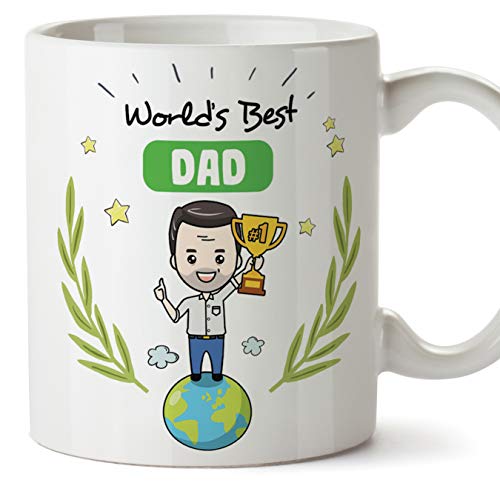 MUGFFINS (Taza en inglés) Taza original de Dad taza - El mejor papá del...