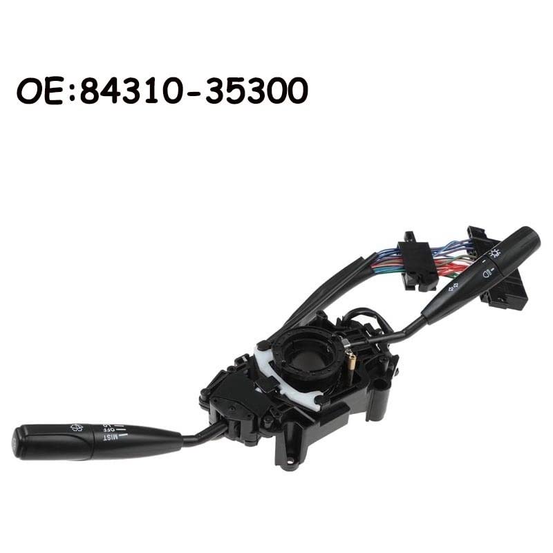 Commutateur combiné d'essuie-glace clignotant 84310-35300 commande de phare et balai auto - 2