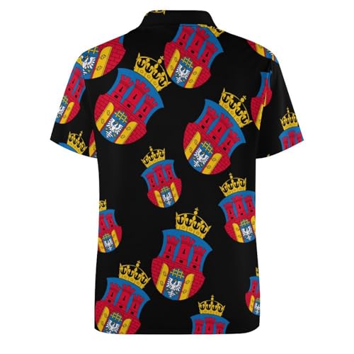 Polo de manga corta para mujer de Cracovia transpirable casual 6