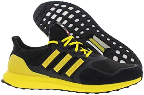 adidas mens Ultraboost DNA x Lego Colors Shoes, Core Black/Yellow/Core Black, 10 | Image 3