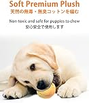 Squeaky Dog Toys, [6 Pack] Soft Stuffed Plush Balls with Squeakers, Interactive Fetch Play for Puppy Small Pets