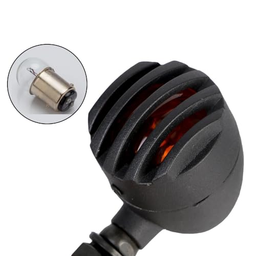 Clignotants halogènes en métal de haute qualité pour moto custom - 4