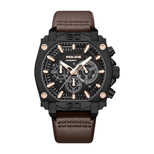 Montre Police Chronographe Norwood au design audacieux en acier