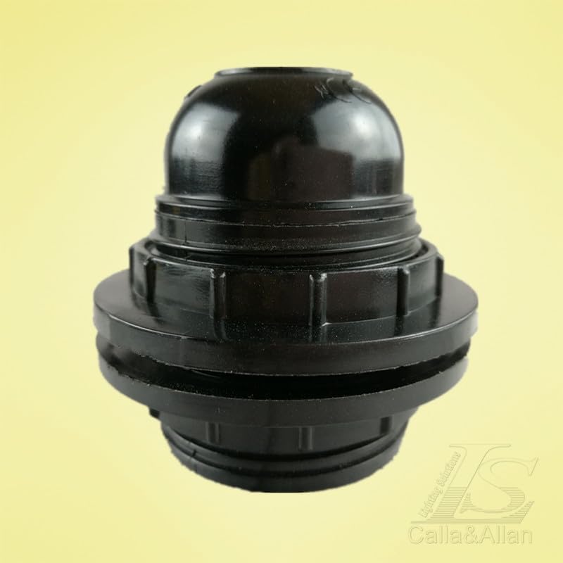 2/10units E27 bakelite sockets plastic CE lamp holders 110V/220V 4 styles black plastic lighting bases - (Color: LH2301; Base Type: 10 units)