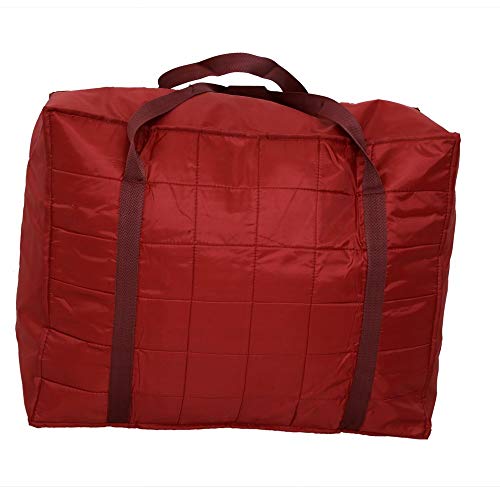 Image of Jumbo Attachi Bag in Soft Parachute Material, Blanket Cum Suitcase Bag (MAHROON, Pack of 6)