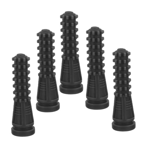 TOYANDONA 5 Piezas Palo De Depilación De Patos Dedos Varilla Para Del Pelo Gallinas Desplumadora De Aves Palo De Para Desplumar Pollos Desplumadoras De Pollos Negro Caucho