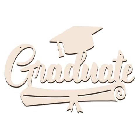 Panneau en bois AHANDMAKER pour remise de diplôme Cover