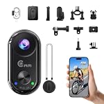 Camlance – Camlance 4K Mini Action Cam,Tragbares Mini Körperkamera,6-Ac