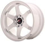 cerchi 4x114 3 Et 25 Japan Racing jr3 Bianco – 15 x 8 ET25 4 x 114,3/4 X 100 cerchi in lega, Gara