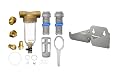 Waterdrop Spin Down Sediment Filter, Backwash Whole House Water Filter System for Well Water, 50 Micron+200 Micron and Spin Down Sediment Filter Bracket