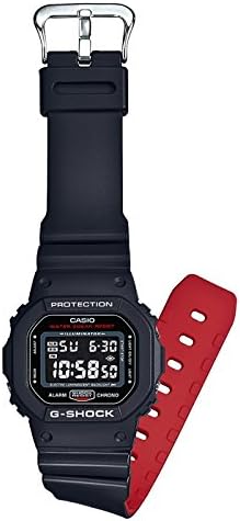 Casio G-Shock DW-5600HR-1JF Black & Red Series Shock Resistant 