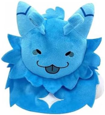 Regretavator Plushie Furry Alien Cat Stuffed Pillow Cushion Plushies Doll Figure Game Cosplay Cute Fans Gift 9” (Blue) image 4