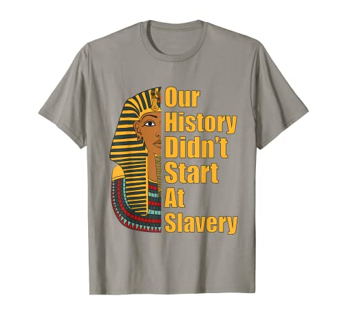 Proud African American Woman Man Black History Month T-Shirt T-Shirt