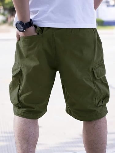 Image of Vogaan Men's Shorts || Casual Men Shorts Cotton || Half Pant for Man || Cargos Shorts