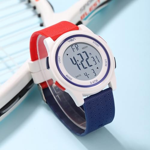 Image of V2A Nova X 2810 Digital Watch for Kids & Teens | Large Easy-Read Display | Alarm Stopwatch Backlight | TPU Sport Strap | 30M Water Resistant | Boys Girls Everyday Watch