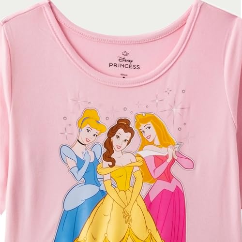 Disney Frozen, Minnie Mouse, Princess Girls Long Sleeve Dress for Toddlers and Big Kids3