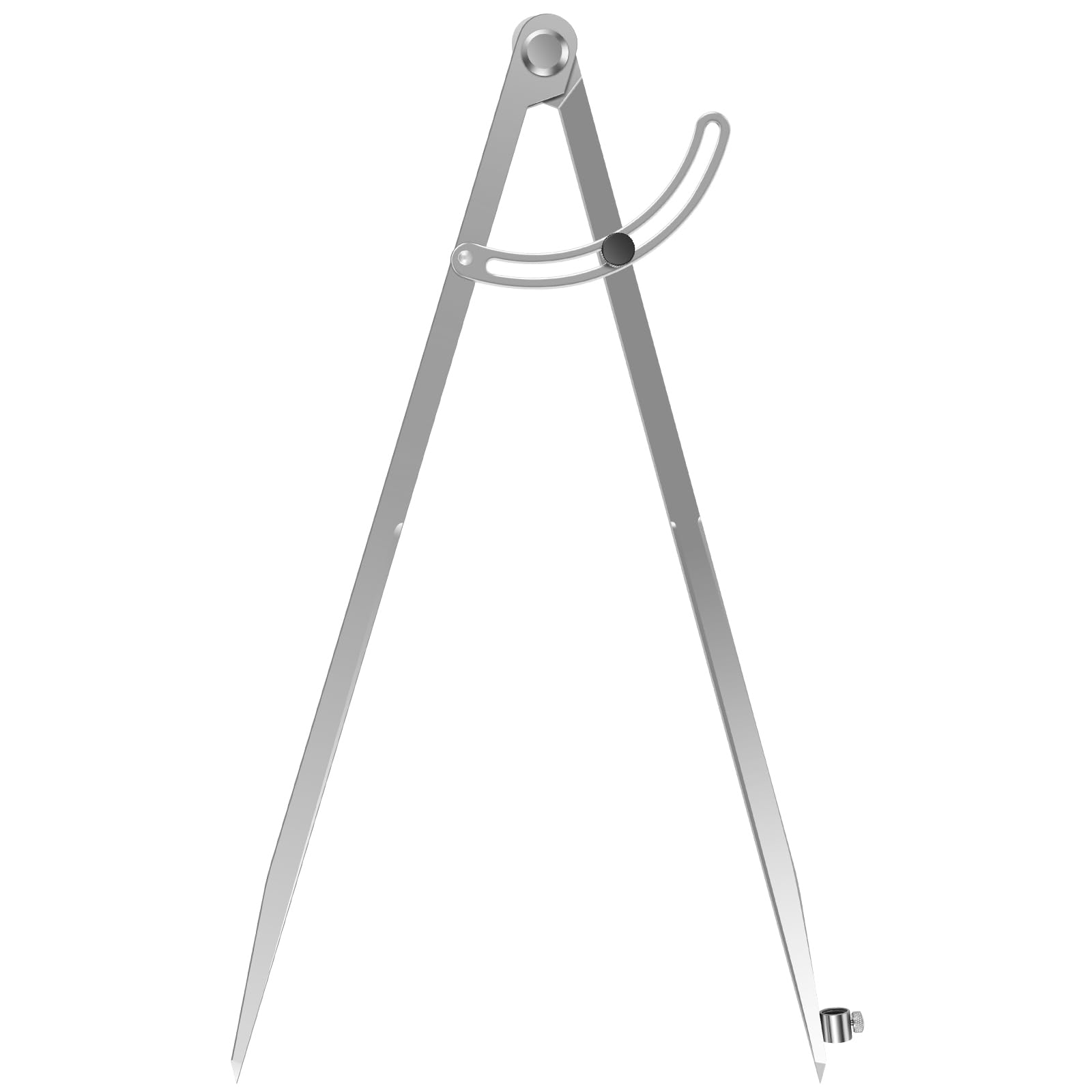 LYDODOKA 16 Inch Drawing Compass, Precision Carbon Steel Drafting Compass Tool with Pencil Holder and Lockable Wing Divider, Woodworking Compass for Drawing