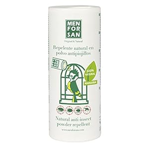 MENFORSAN  Repelente Natural en Polvo Antipiojillos con Margosa – Pájaros 250 Grs