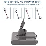 Abakoo 3500mAh Li-ion Battery Replacement for Dys V7 Battery 21.6v SV11 V7 Motorhead Pro, Trigger, Animal, Car+Boat Absolute 75.6WH Handheld Vacuum Cleaner Spare Parts - Image 5