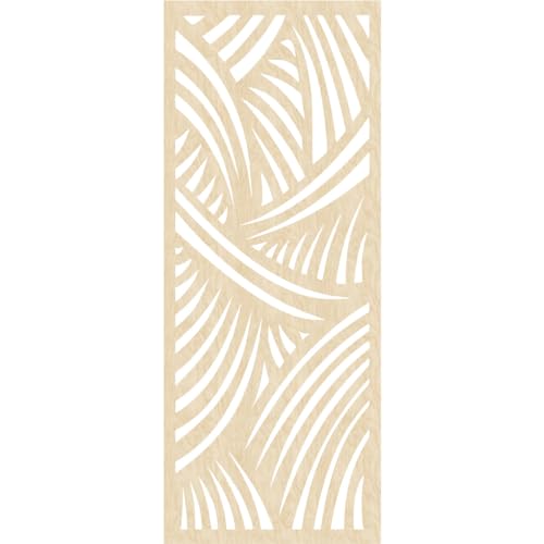 Image of Chester Decorative Pierced Fretwork Wood Wall Panels, 29 3 /8 inchW x 74 3 /8 inchH x 1 /4 inchT, Birch