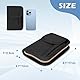 Yarwo Heftumschläge für Field Notes, Moleskine Cahier (9 x 14 cm), Taschen-Notebook mit Reißverschluss, Karten- und Stifthalter für Notizbücher und Planer, Schwarz