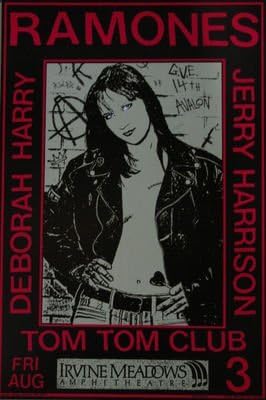 Frank Kozik Ramones Rock Concert Poster Irvine Meadows