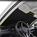 Fit for Mazda 3 Sedan BK Mazda3 2004-2009,Windshield Sun Shade,Front Windshield Cover Sun Shade Foldable,Car Accessories