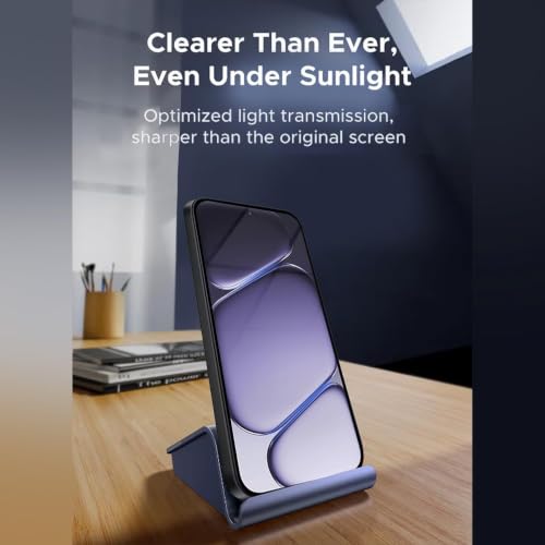 Image of OpenTech Military-Grade Tempered Glass Screen Protector Compatible for Oneplus Nord CE 6 Lite 5G with Edge to Edge Coverage and Easy Installation kit