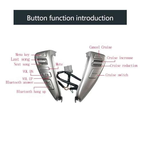 Boutons de volant pour Nissan Sentra 2013-2015 commande régulateur - 3
