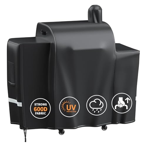 Grisun Grill Cover for Pit Boss Platinum Laredo 1000 Wood Pellet Grill, 600D Heavy Duty Anti-Fade...