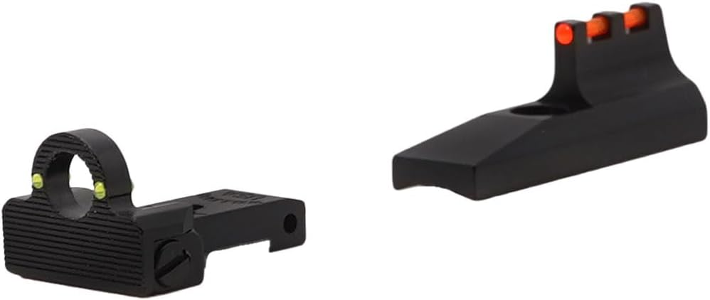 Williams Ghost Ring Fiber Optic Sight Set for Browning Buckmark (Rear Sight Length Over 1in) (650701)