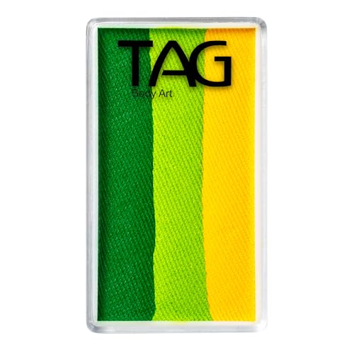 TAG Face and Body Paint - 1 Stroke Split Cake 30g - Leaf Yellow