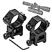 Gogoku Scope Rings 2-Set High Profile Scope Mount Picatinny Rail (Fits 1” Scope Rings for 20mm Rail)